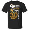September 1991 30 Years Old Cheers Beer To My 30th Birthday T-Shirt