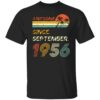 Gift 65 Years Old Awesome Since September 1956 65th Birthday T-Shirt