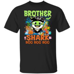 Family Birthday Ideas Brother Baby Shark Halloween Birthday T-Shirt