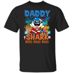 Family Birthday Ideas Daddy Baby Shark Halloween Birthday T-Shirt