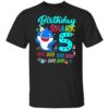 Baby Shark 5th Birthday Shirt Boys Girls 5 Year Old Birthday T-Shirt