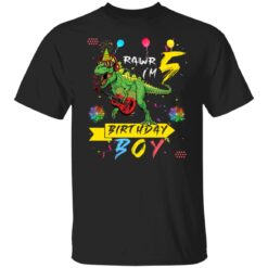 5 Year Old Birthday Ideas For Boy Dinosaur 5th Birthday T-Shirt