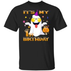 Boo Happy Halloween Its My 1st Birthday Boy Girl 1 Year Old T-Shirt