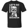 Funny Lets Go Brandon US Flag T-Shirt