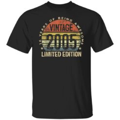 16 Year Old Gifts Vintage 2005 Limited Edition 16th Birthday Premium T-Shirt