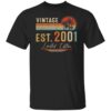20 Year Old Gifts Vintage 2001 Limited Edition 20th Birthday T-Shirt