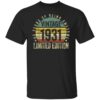 90 Year Old Gifts Vintage 1931 Limited Edition 90th Birthday T-Shirt
