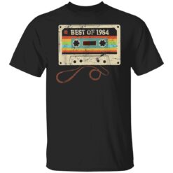 Best of 1984 Cassette Vintage 37th Birthday Gift Men Women T-Shirt