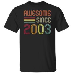 Awesome Since 2003 18th Birthday Retro T-Shirt