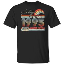 Happy 26th Birthday Vintage October 1995 26 Years Old T-Shirt