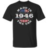 Gift for 75 Year Old USA 1946 75th Birthday T-Shirt