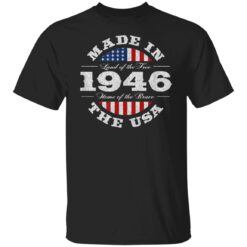 Gift for 75 Year Old USA 1946 75th Birthday T-Shirt