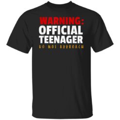 Official Teenager 13 Year Old Funny 13th Birthday Gift T-Shirt