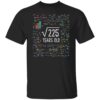 Square Root Of 225 15th Birthday 15 Year Old Gifts Math Bday T-Shirt