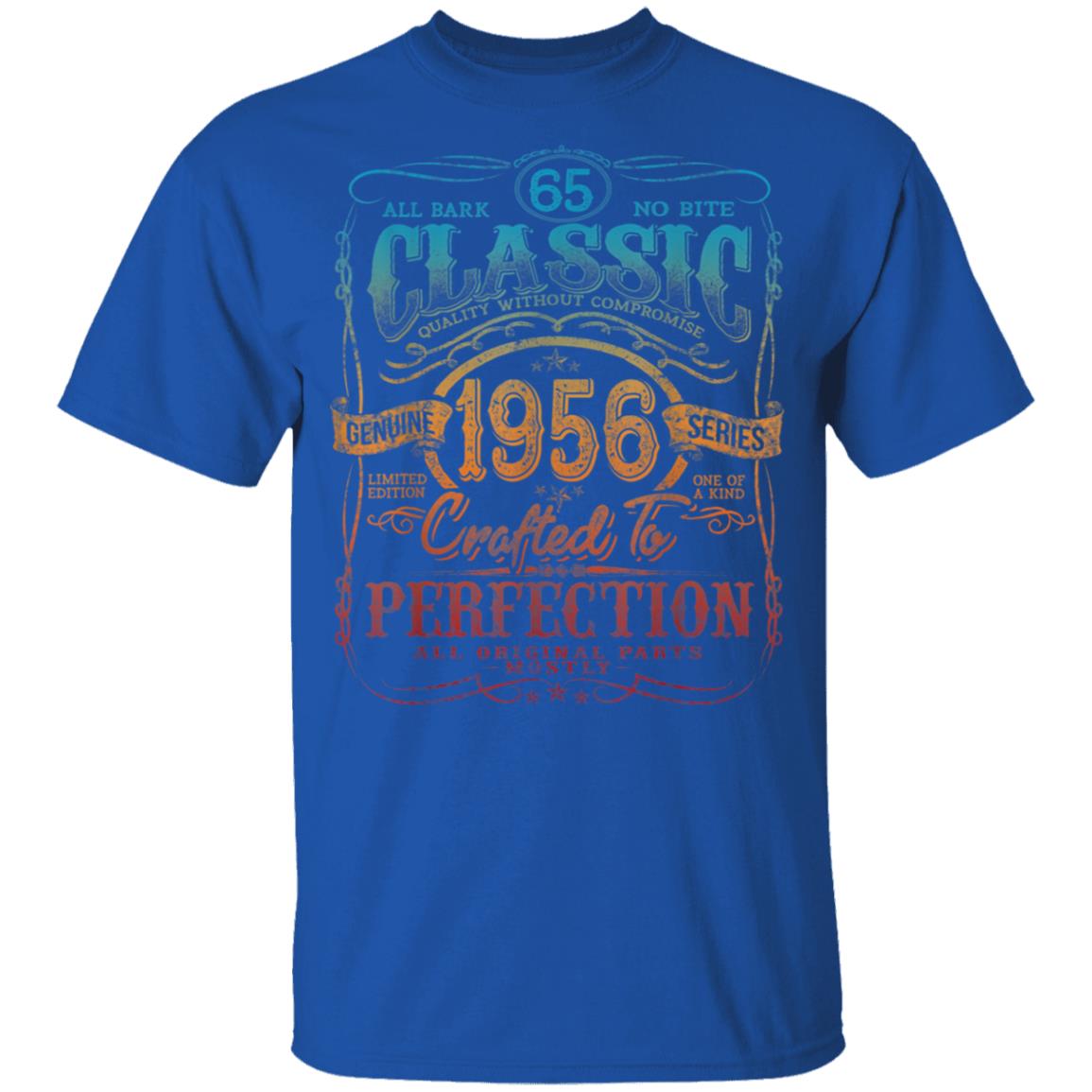 Vintage 1956 Limited Edition Gift 65 years old 65th Birthday T-Shirt - Image 12