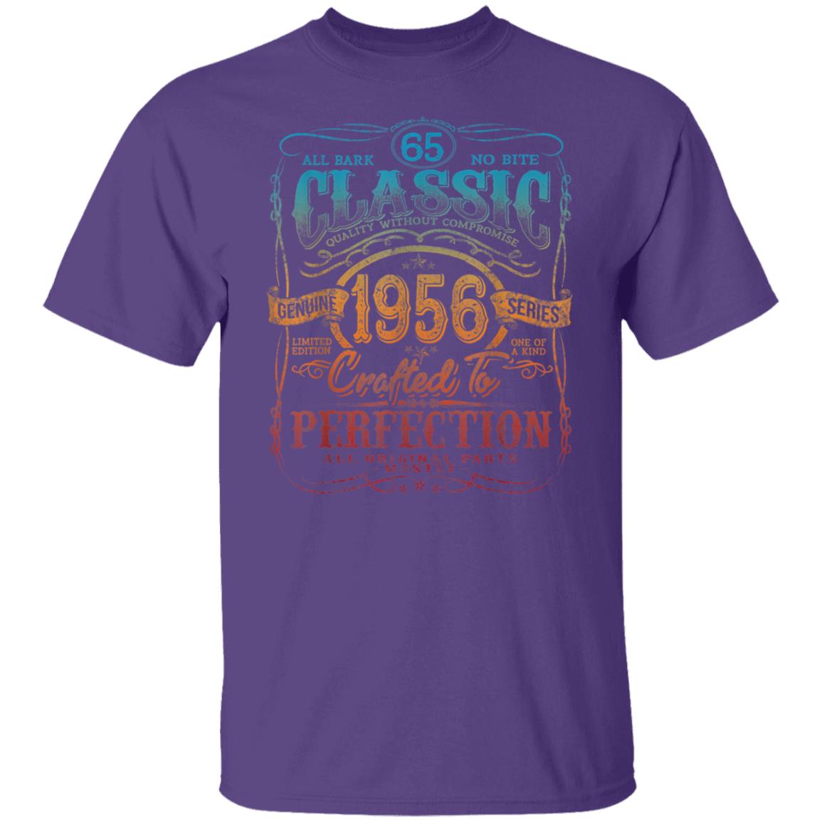 Vintage 1956 Limited Edition Gift 65 years old 65th Birthday T-Shirt - Image 5