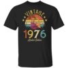 Vintage 1976 Made In 1976 45th Birthday Women 45 Years Old T-Shirt