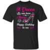 A Queen Was Born In June Birthday Shirts For Women Girl T-Shirt