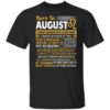 August Birthday Gifts  Born In August Leo T-Shirt