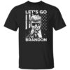 Lets Go Brandon Trump And America Flag T-Shirt