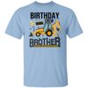 Birthday Crew Brother Of The Birthday Boy Construction Family T-Shirt