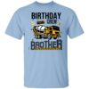 Family Birthday Crew Brother Of The Birthday Boy Construction T-Shirt