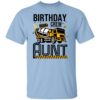 Family Birthday Crew Aunt Of The Birthday Boy Construction T-Shirt