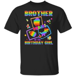 Fidget Toy Pop It Brother Of The Birthday Girl Pop It Family T-Shirt