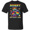 Fidget Toy Pop It Mommy Of The Birthday Girl Pop It Family T-Shirt