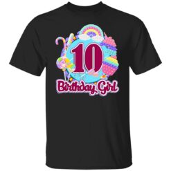 10th Birthday Fidget Toy Pop It Birthday Girl 10 Years Old T-Shirt
