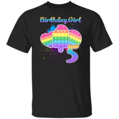 Birthday Girl Pop It 5 Year Old 5th Birthday Pop It Fidget T-Shirt