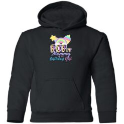 Mommy Of The Birthday Girl Pop It Fidget Toy Family Matching Pullover Hoodie