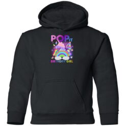 4th Birthday Unicorn Fidget Pop It Birthday Girl 4 Year Old Pullover Hoodie