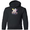 7th Birthday Rainbow Fidget Pop It Birthday Girl 7 Year Old Pullover Hoodie