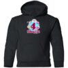 4th Birthday Fidget Toy Pop It Birthday Girl 4 Years Old Pullover Hoodie