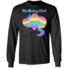 Birthday Girl Pop It 5 Year Old 5th Birthday Pop It Fidget Long Sleeve T-Shirt