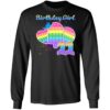 Birthday Girl Pop It 11 Year Old 11th Birthday Pop It Fidget Long Sleeve T-Shirt