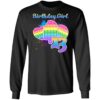 Birthday Girl Pop It 13 Year Old 13th Birthday Pop It Fidget Long Sleeve T-Shirt