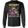 Fidget Toy Pop It Mommy Of The Birthday Girl Pop It Family Long Sleeve T-Shirt