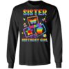 Fidget Toy Pop It Sister Of The Birthday Girl Pop It Family Long Sleeve T-Shirt