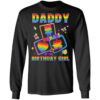 Fidget Toy Pop It Daddy Of The Birthday Girl Pop It Family Long Sleeve T-Shirt