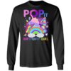 4th Birthday Unicorn Fidget Pop It Birthday Girl 4 Year Old Long Sleeve T-Shirt