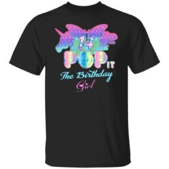 Birthday Girl Pop It 14 Year Old 14th Birthday Fidget Pop It T-Shirt