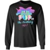 Birthday Girl Pop It 11 Year Old 11th Birthday Fidget Pop It Long Sleeve T-Shirt