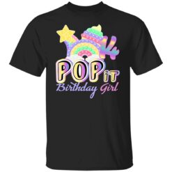 14th Birthday Rainbow Fidget Pop It Birthday Girl 14 Year Old T-Shirt