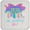 Birthday Girl Pop It 12 Year Old 12th Birthday Fidget Pop It Drink Coaster