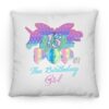 Birthday Girl Pop It 13 Year Old 13th Birthday Fidget Pop It Square Pillow