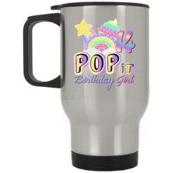 14th Birthday Rainbow Fidget Pop It Birthday Girl 14 Year Old Mugs