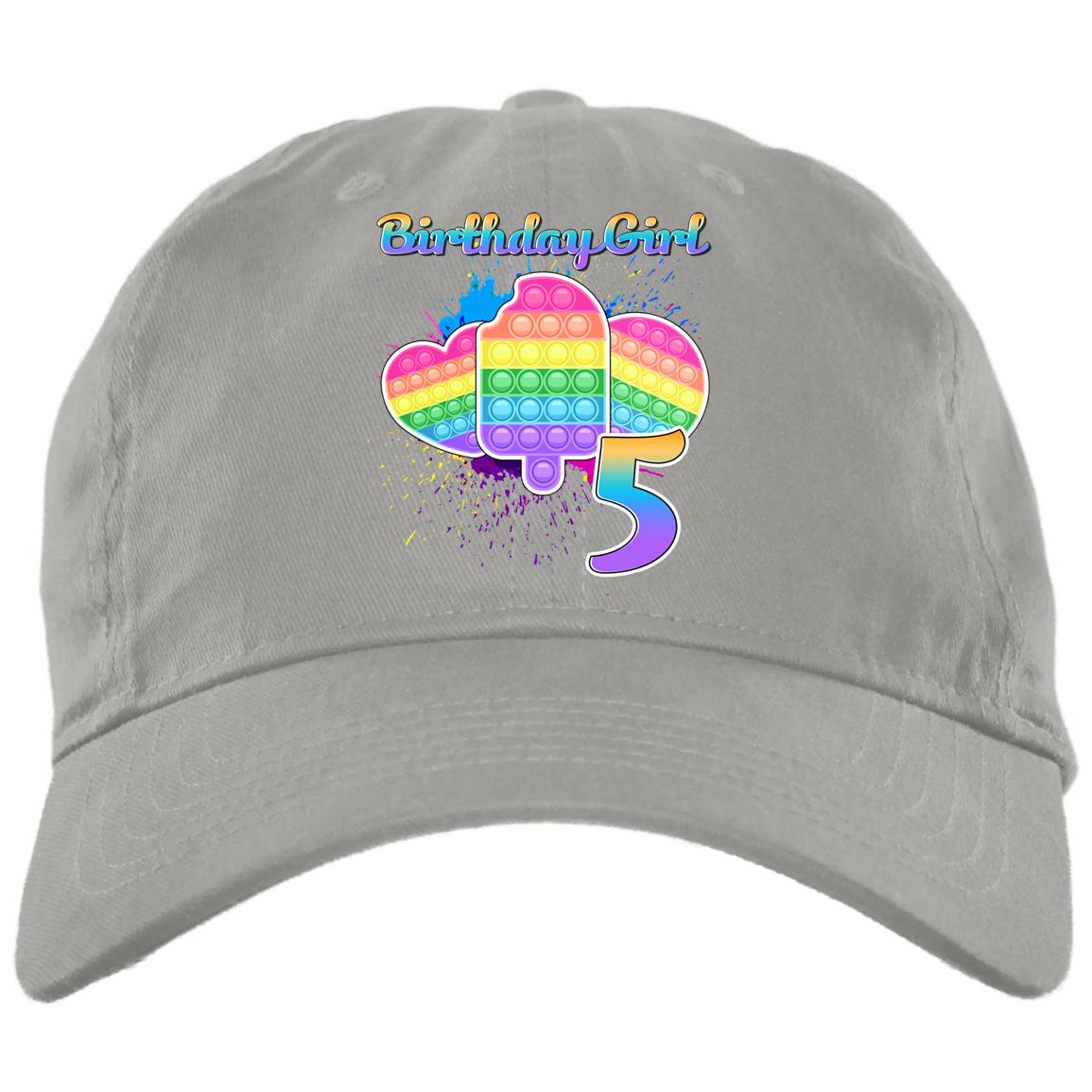 Birthday Girl Pop It 5 Year Old 5th Birthday Pop It Fidget Hat - Image 12