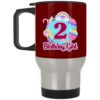 2nd Birthday Fidget Toy Pop It Birthday Girl 2 Years Old Mugs